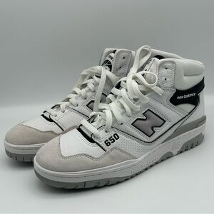 New Balance 650R Angora Pack White/Black/Gray  Shoes Men's Size 10D - new no box